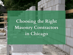 chicago masonry contractors