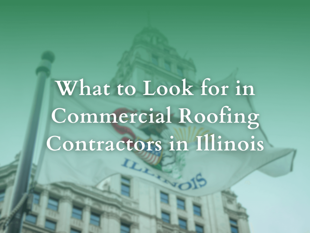 Commercial Roofing Contractors Illinois